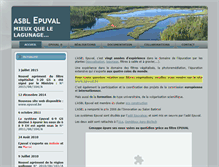 Tablet Screenshot of epuval.eu